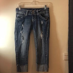 Rue 21 blue jean capris